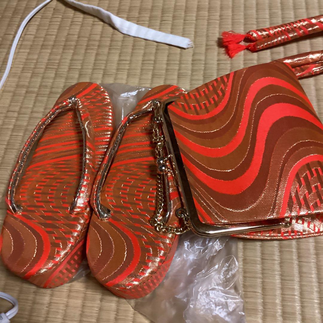 七五三　7歳フルセット　返品不可商品。帯幅19センチ　草履21センチ