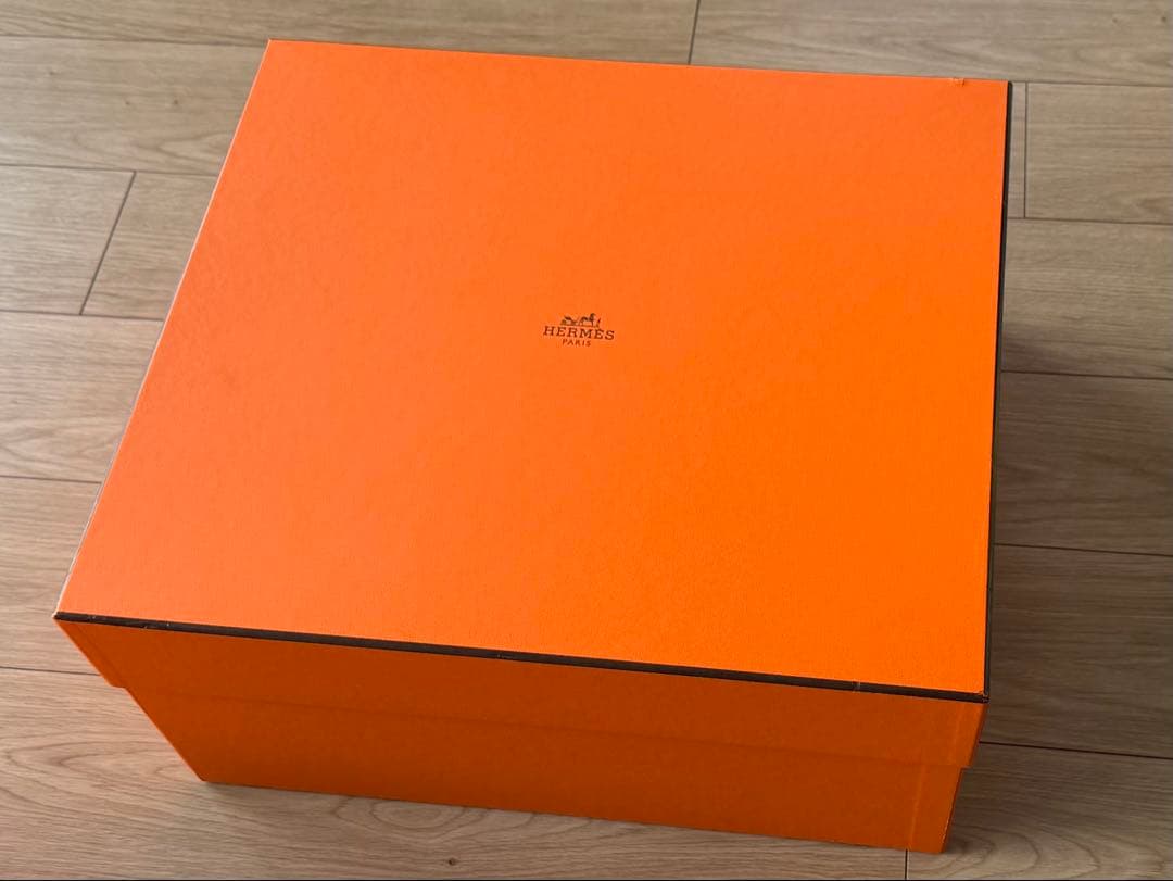 HERMES エルメス オレンジ ギフト箱 2個セット