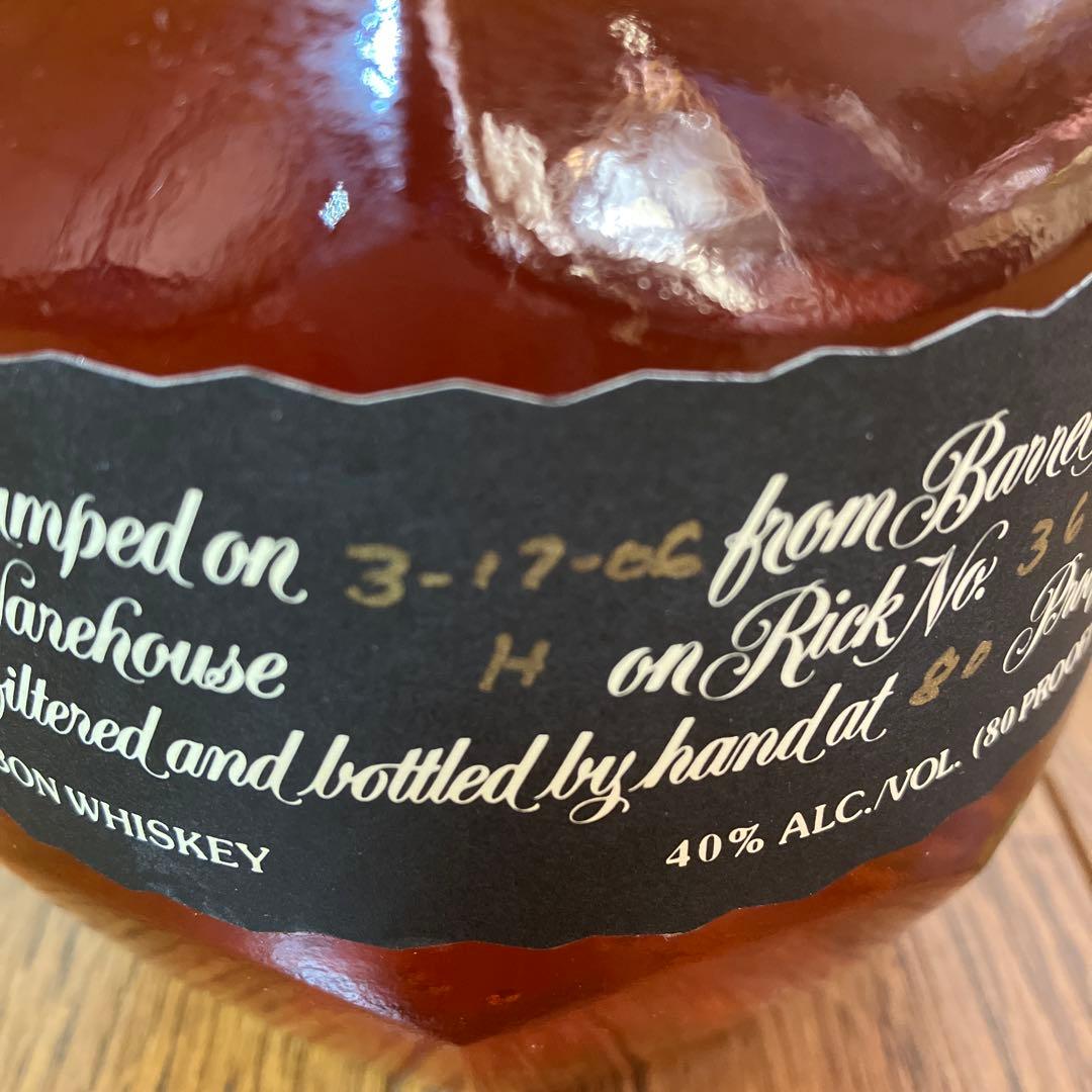 Blanton’s ブラントン バーボン 2011年，ブラック 2006年セット
