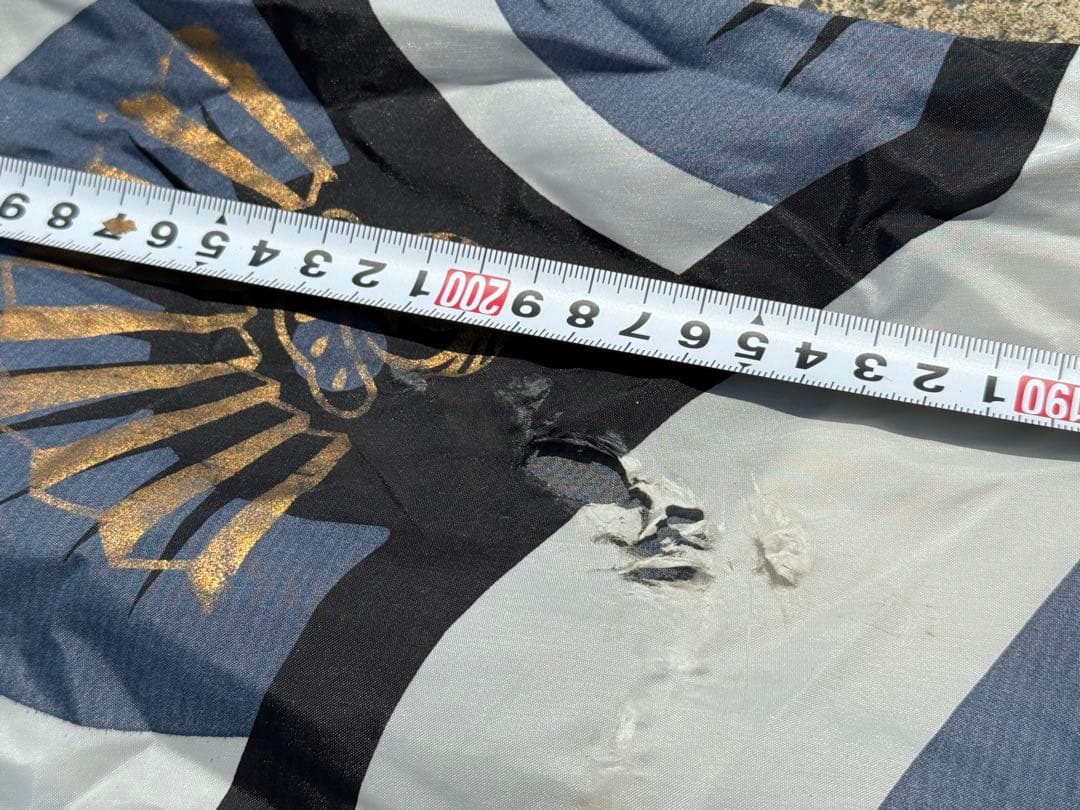 中古 鯉のぼり ⑥ 5m 金太郎 こいのぼり 3色 こどもの日 節句 (訳あり)