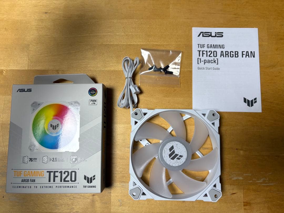 【NAS】様ASUS TF120 ARGB 120mmファン 7個セット