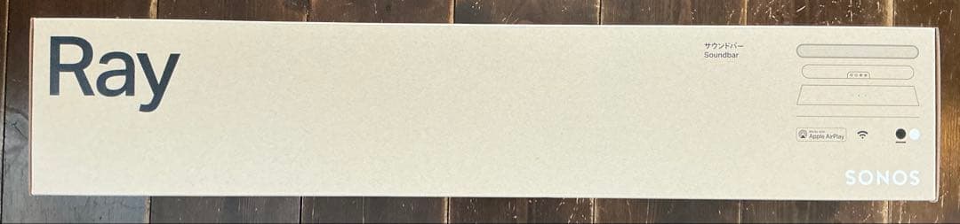 新品未開封品 Sonos Ray サウンドバー RAYG1JP1BLK ブラック