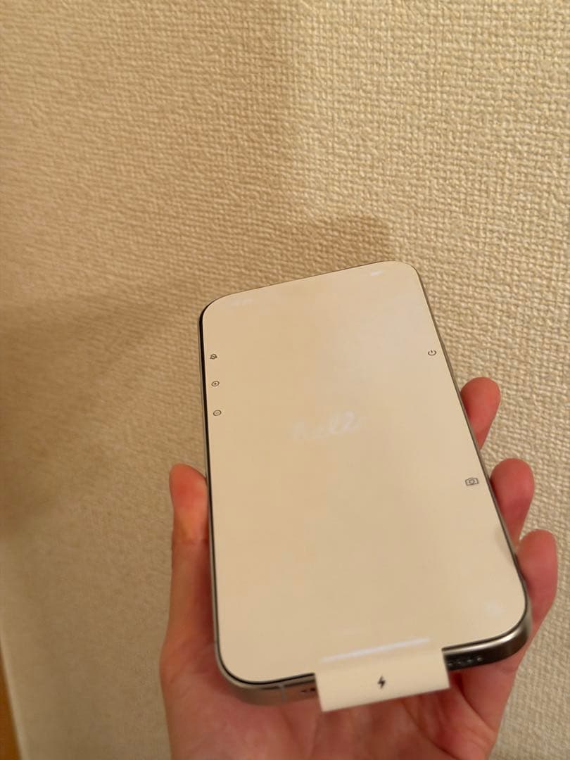 iPhone16promaxホワイト256GB+Casetifyケースセット