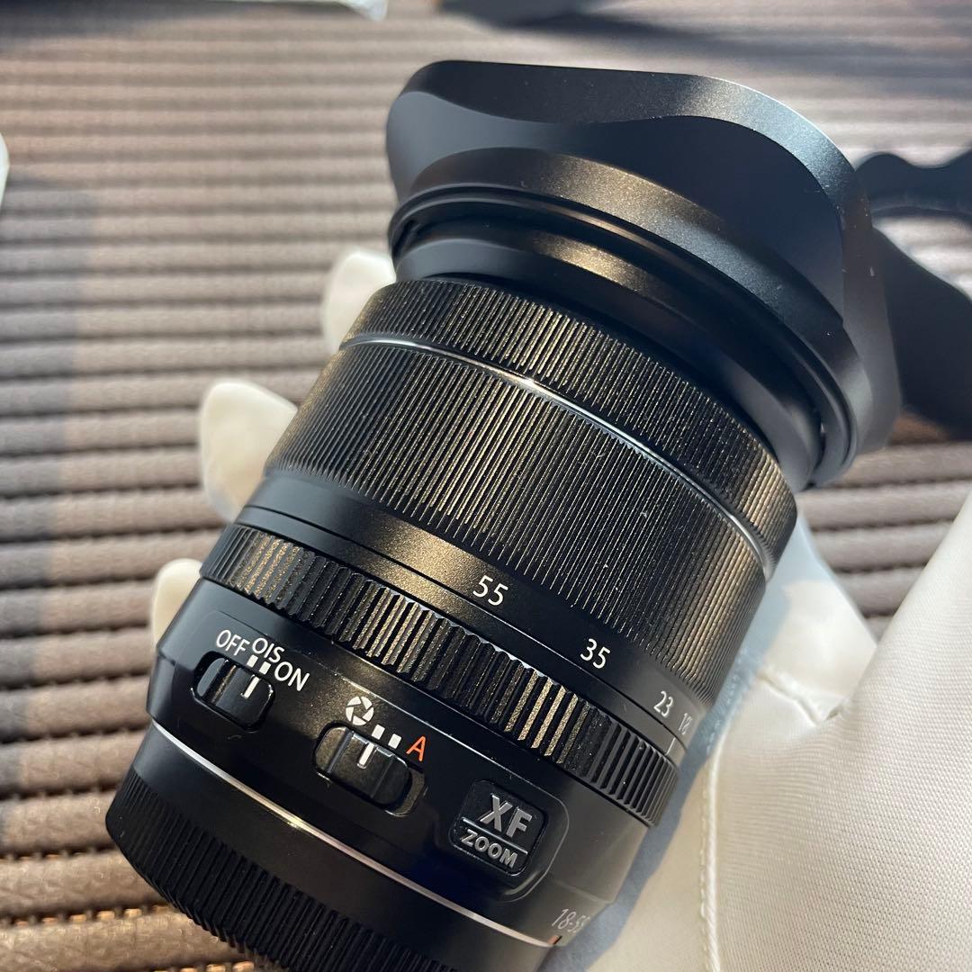 XF18-55mm 1:2.8-4 R LM OIS ほぼ新品 角形フード