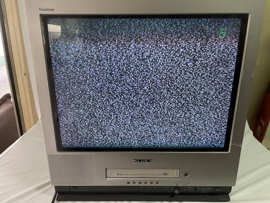 SONY トリニトロン 貴重S端子　14型ブラウン管テレビ KV-14MVF1