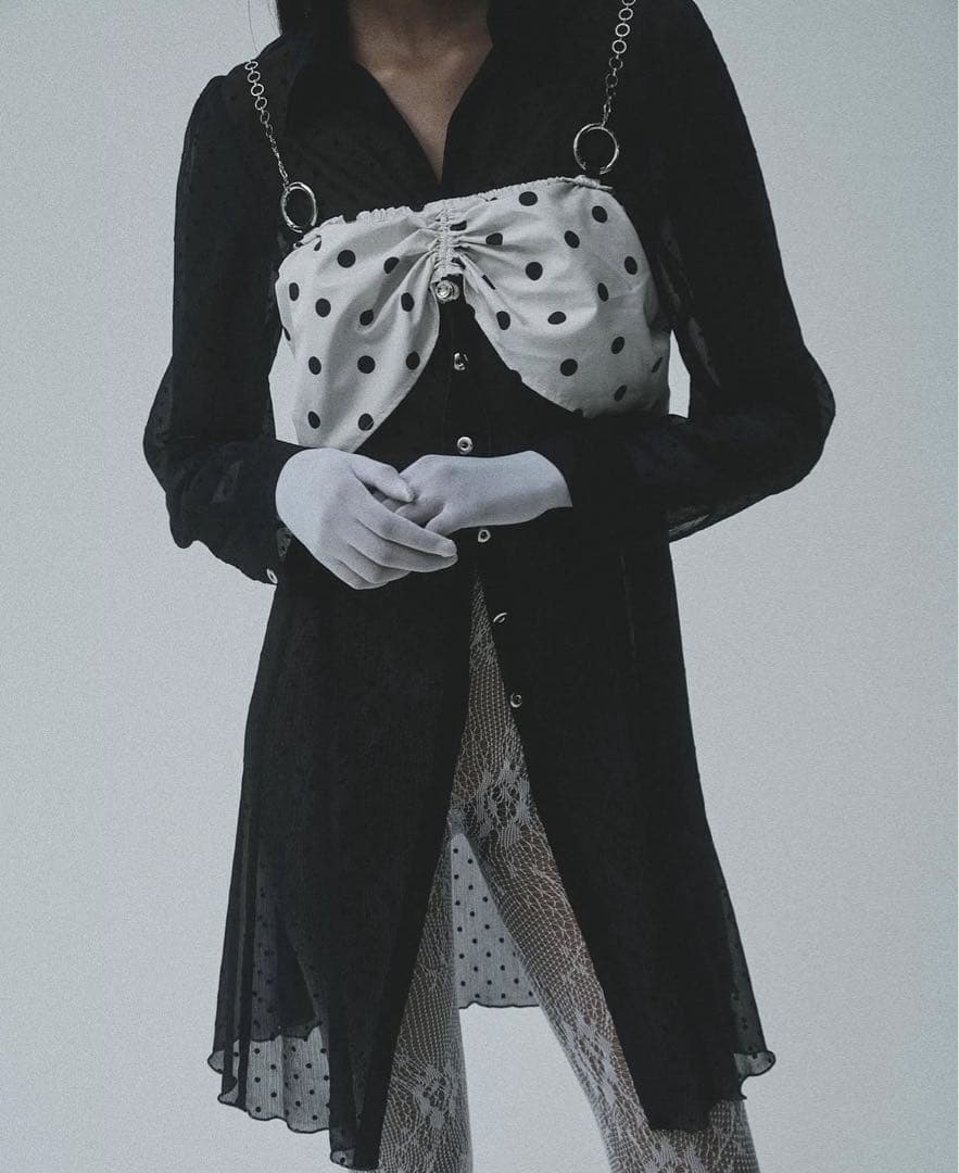 KISIDAMIKI ドットビスチェ