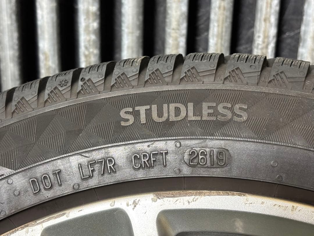 バリ溝‼️225/45R17 PCD112 コンチネンタルスタットレスホイール4本