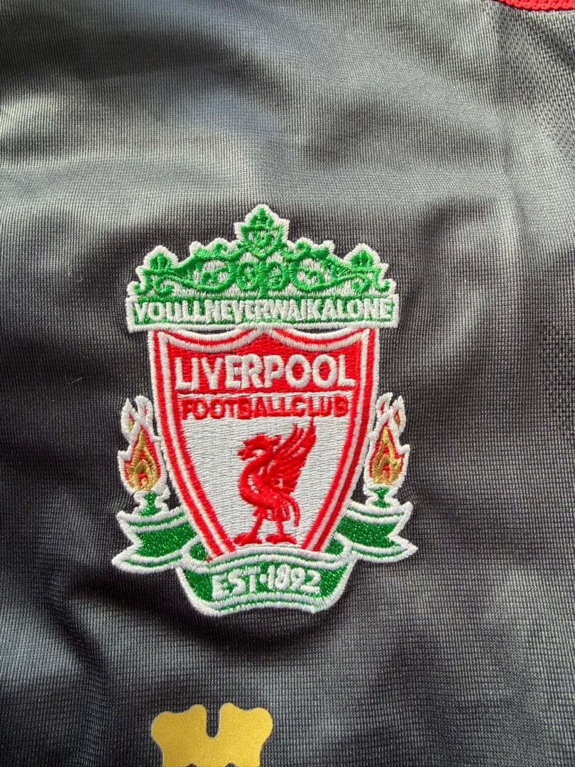 ［正規・新品タグ付き・希少］リヴァプール　0910アウェイユニフォーム　長袖　M