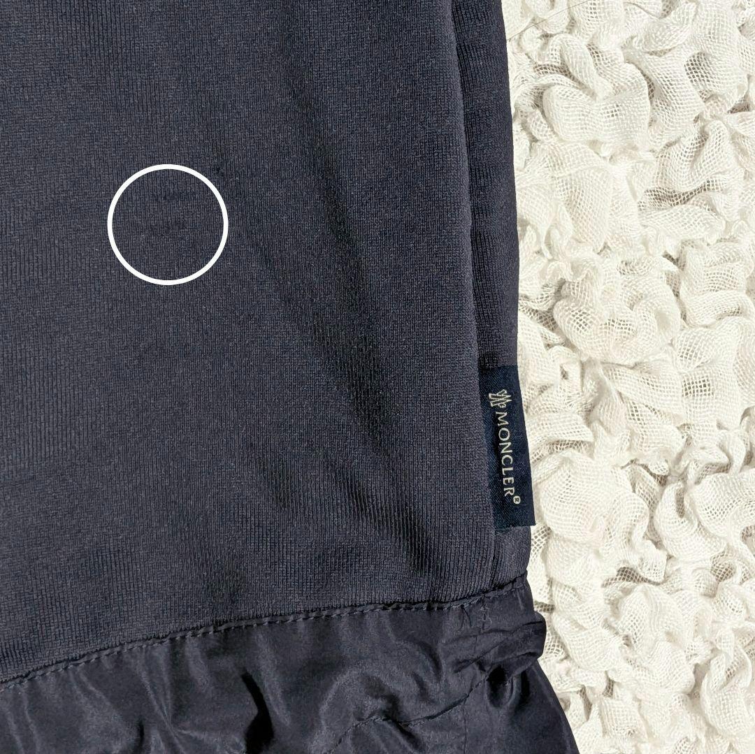 モンクレールMONCLER スウェット 異素材 切替 ワンピース ABITO