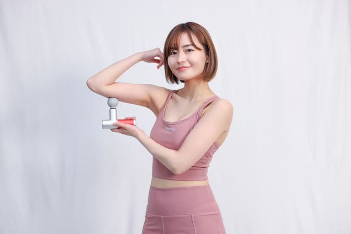 筋膜リリースガン HealthUs ピンク