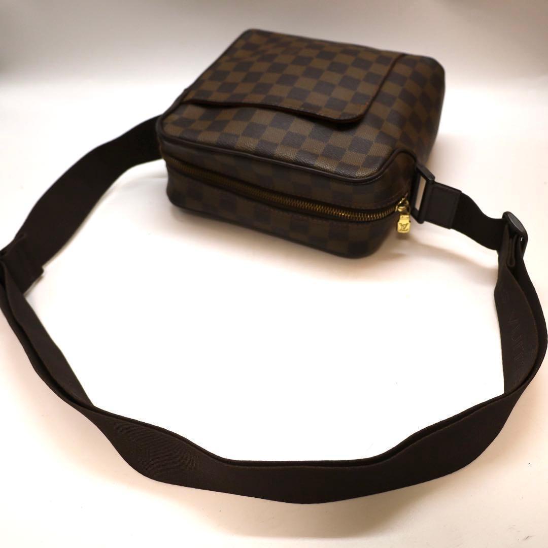 【美品❗❗✨】 ルイヴィトン ダミエ オラフPM ショルダーバッグ レザー