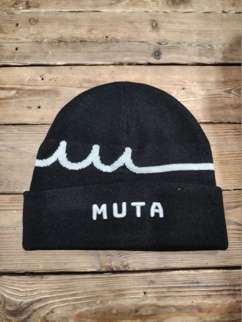 MUTA ニット帽 ネイビー MUTA MARINE ニット帽 黒
