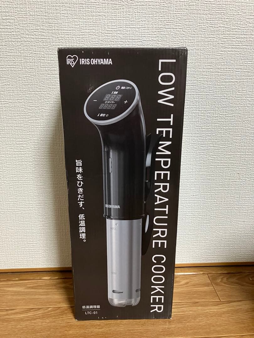 IRIS OHYAMA 低温調理器 LTC-01 ブラック