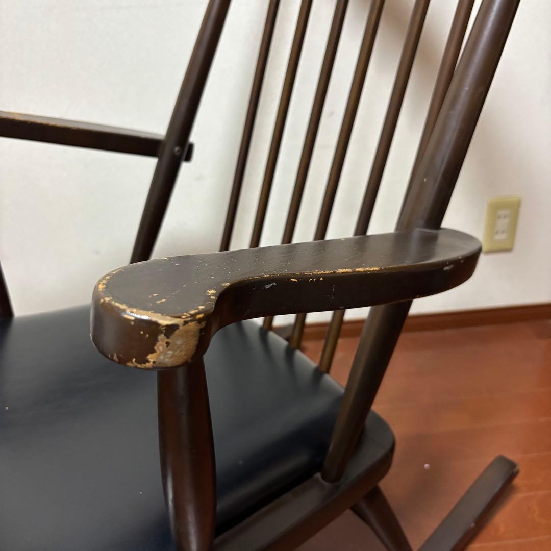 【大幅値引可能】国産 ビンテージ鳥取家具 工業 ロッキン