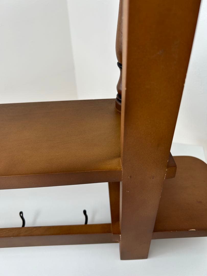 ウォールシェルフ　ディスプレイラック　壁掛け飾り棚　ヴィンテージ　　倉敷意匠