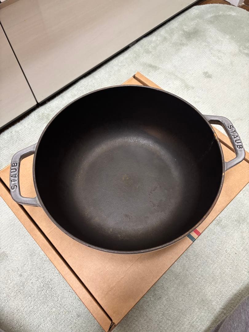 STAUB ストウブ フレンチ ルースターココット グレー 24cm