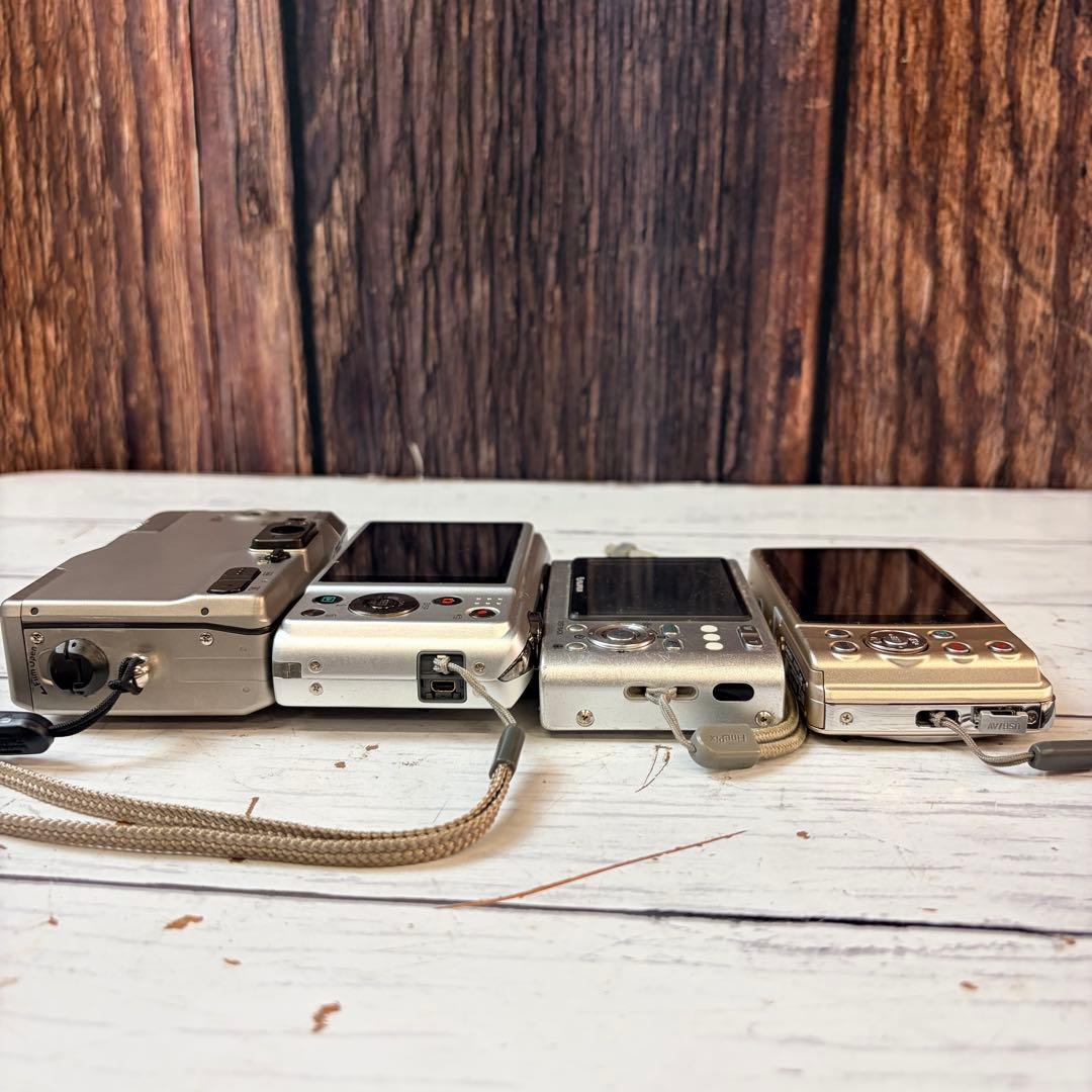 CASIO Canon FUJIFilm デジカメ 4台セット