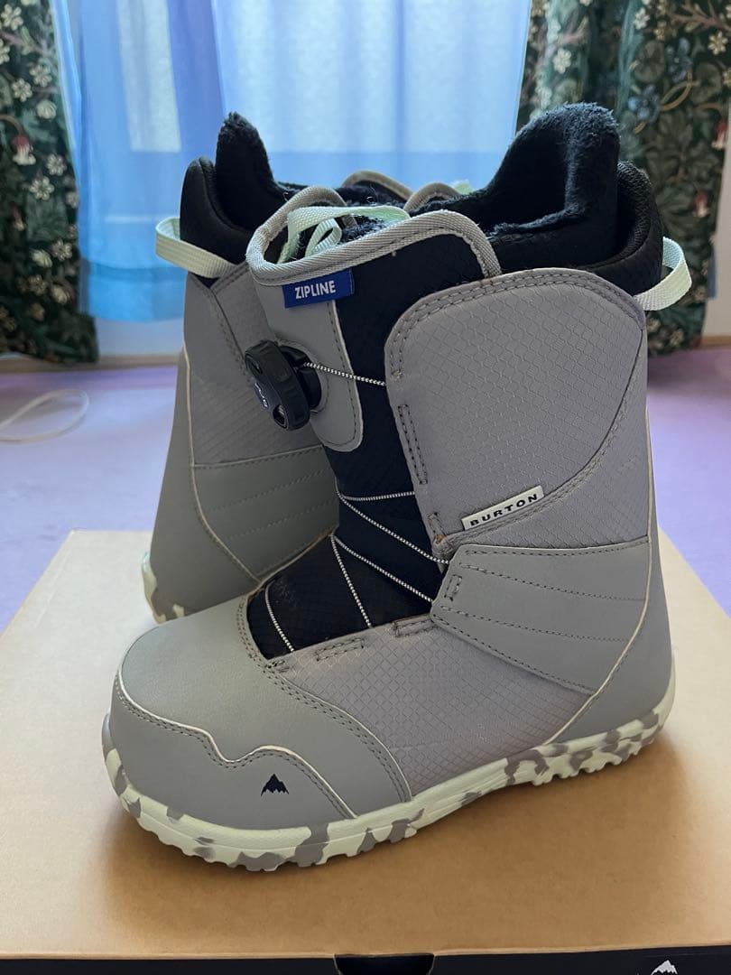 BURTON Zipline BOA 子ども用スノーボードブーツ　6K 24cm