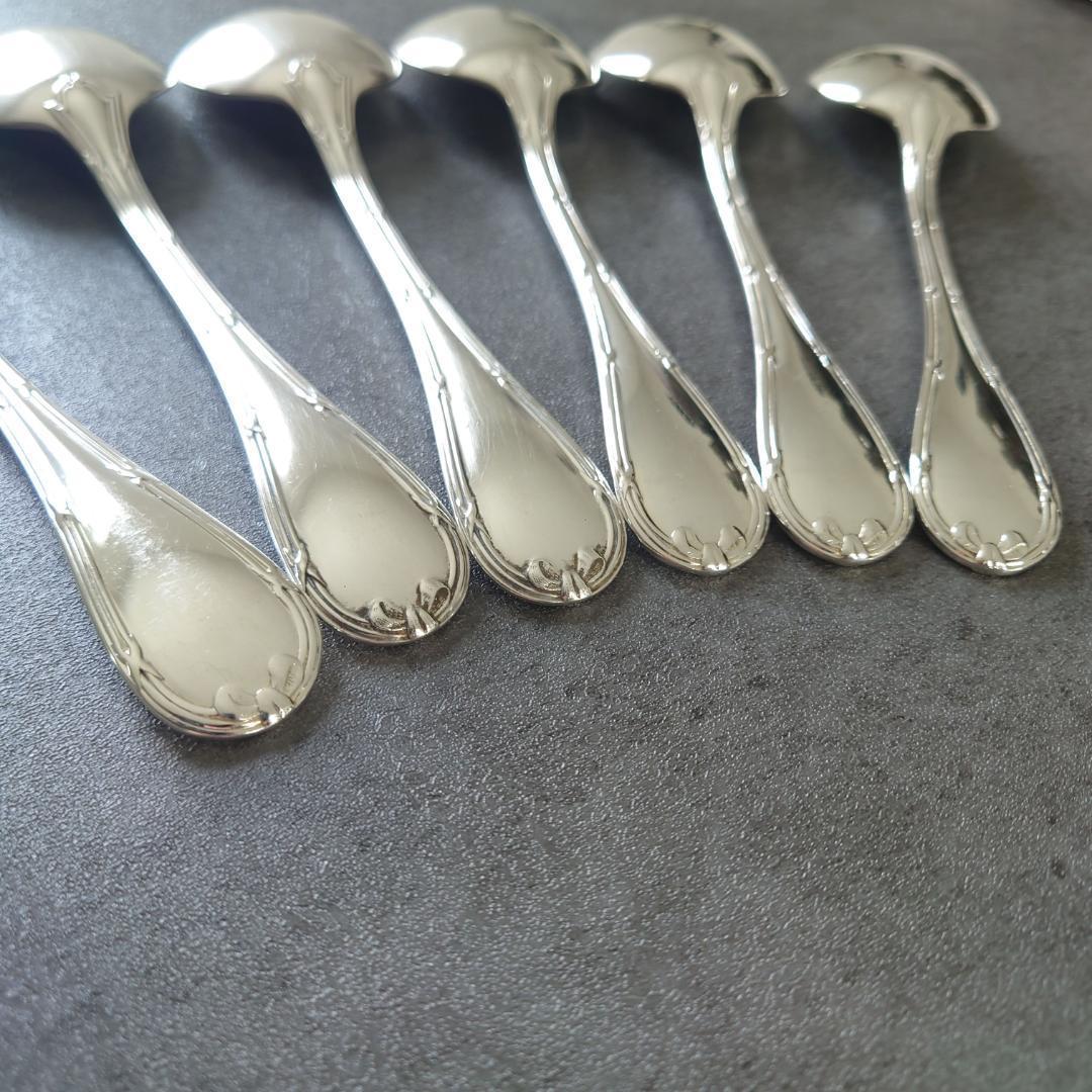 クリストフル リュバン コンソメスプーン 6点