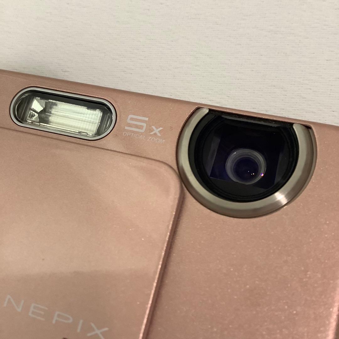 【動作確認済】　FUJIFILM　FinePix Z300　ピンク　コンデジ