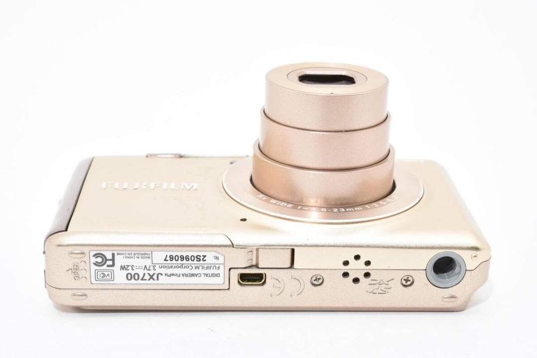 美品 FUJIFILM FinePix JX700 ゴールド ＃A336