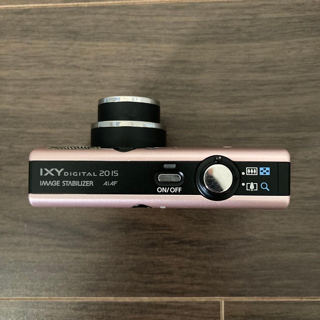 【ジャンク品】 キヤノン コンデジ IXY 20IS ピンク