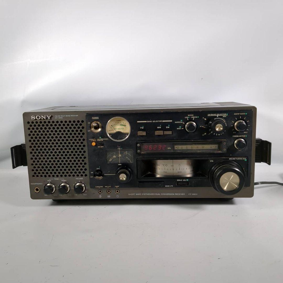 動作確認済み 美品 Sony ICF-6800 31バンドマルチバンドレシーバー