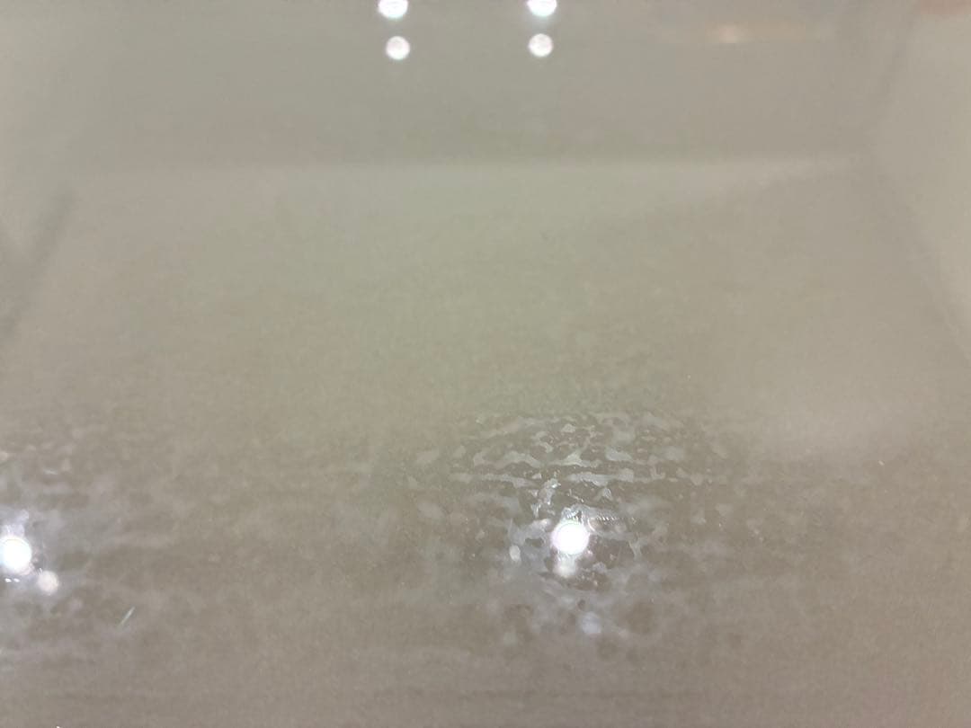 ガラス製曲線デザインセンターテーブル