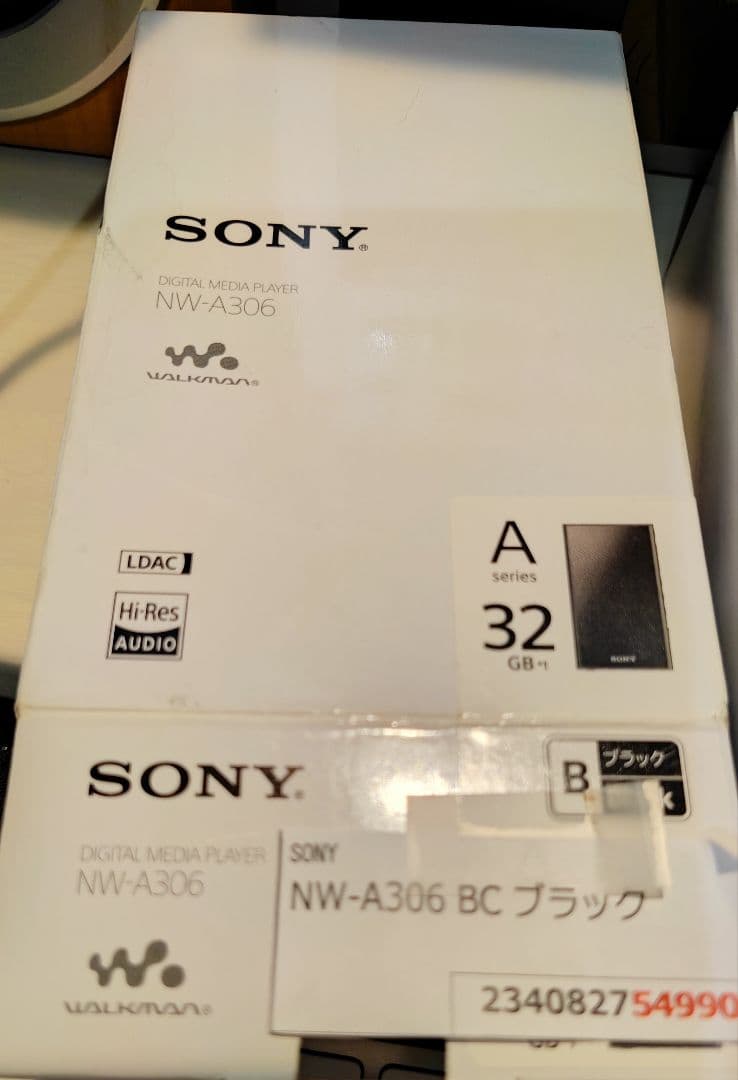 SONY NW-A306 ウォークマン 32GB ブラック