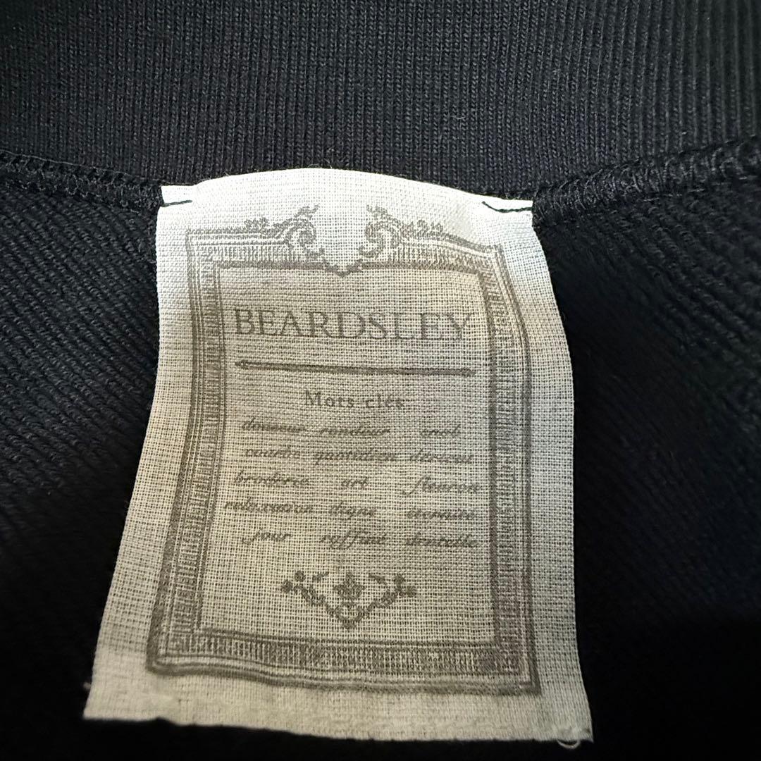 未使用タグ付き　25年　BEARDSLEY Ronde刺繍裏毛プルオーバー
