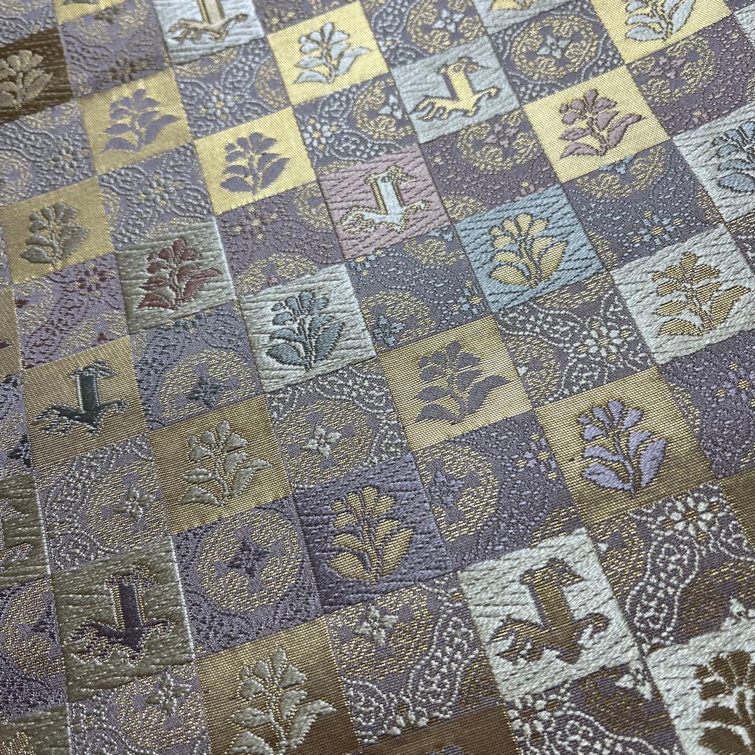 袋帯　箔屋清兵衛　六通　訪問着用　留袖用