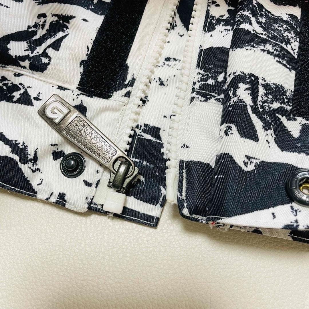 6706 そーすけ　バートン　ジャケット　総柄　ボーダー　スノボウェア