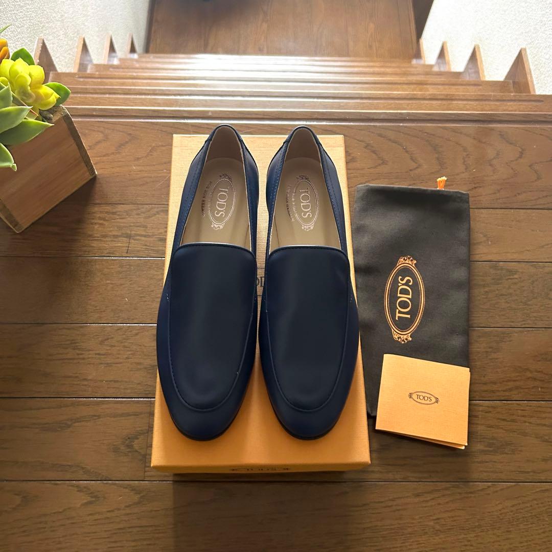 未使用♡ロンハーマン別注TOD’s トッズ　ローファー　ネイビー　36 1/2