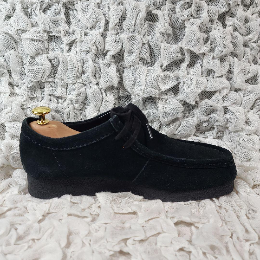 宇婆クラークス ワラビー エボ ウォータープルーフ スエード