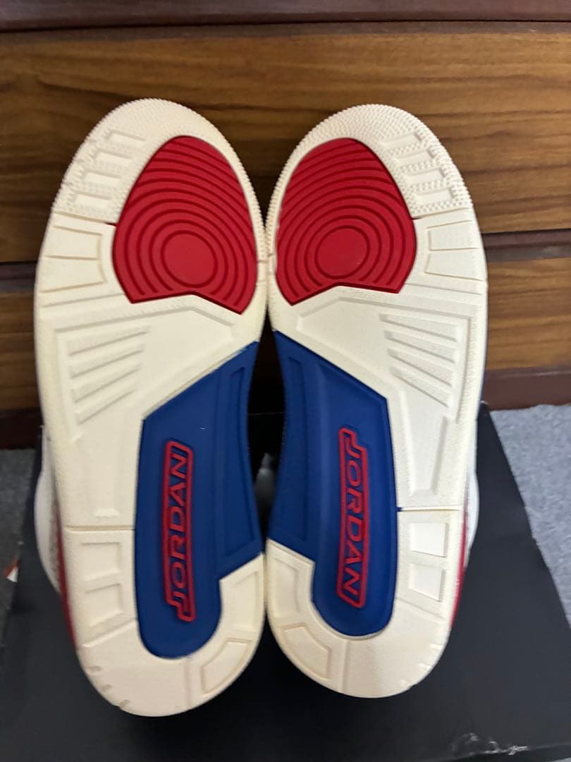 ナイキ　エア　ジョーダン3 ナショナル　フライト　レッド　ブルー　コービー