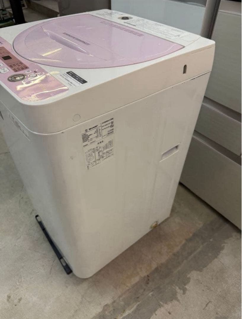 2018年式 5.5kg SHARP 洗濯機 ES-G5E5-KP