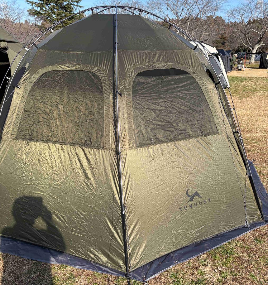 TOMOUNT（トモウント） ドームテント 　グランドシート付き