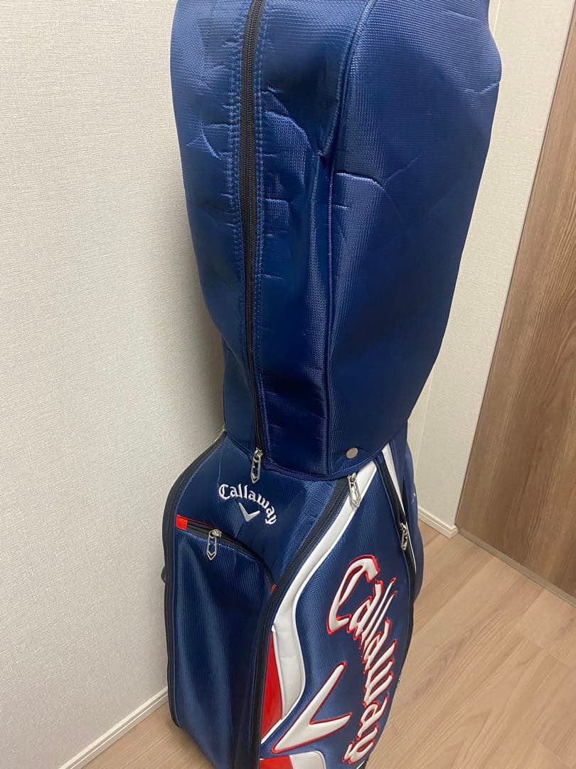【極美品】Callaway (キャロウェイ) ゴルフバッグ ネイビー　青