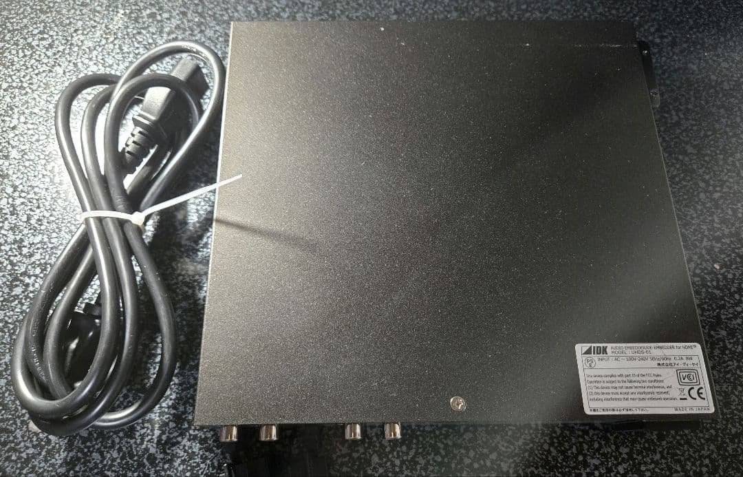 4K@60対応 HDMIオーディオエンベッダー・ディエンベッダー UHDS-01