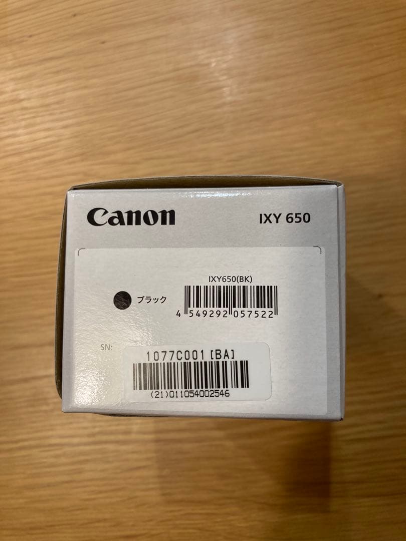 専用［１度のみ使用］Canon IXY 650 コンパクトデジタルカメラ
