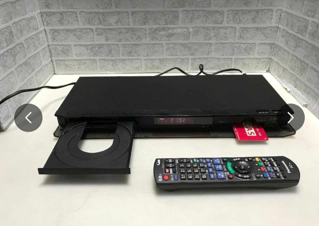 パナソニック DMR-BZT725 Blu-rayレコーダー HDD6TB換装済