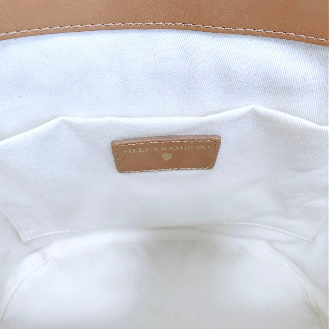 【こはる】ほほ未使用♪ ヘレンカミンスキー 編み込み レザーハンドル