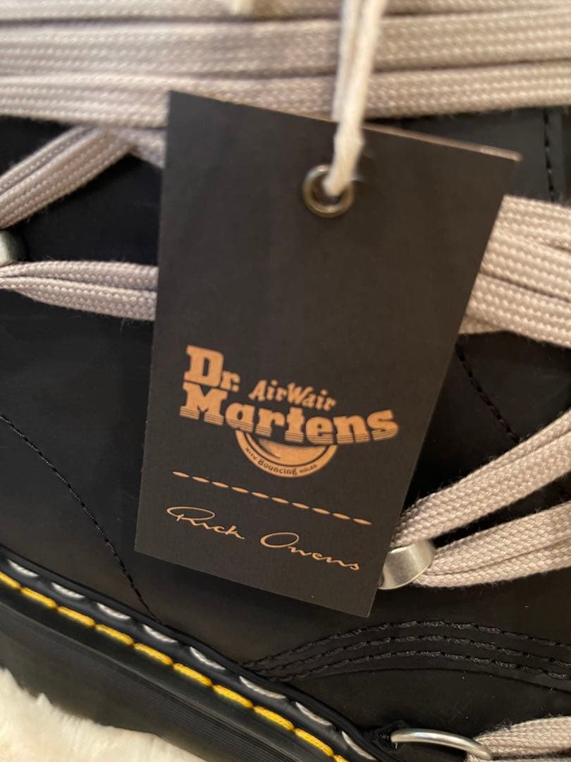 新品正規品【Rick Owens × Dr. Martens】MEGALACE
