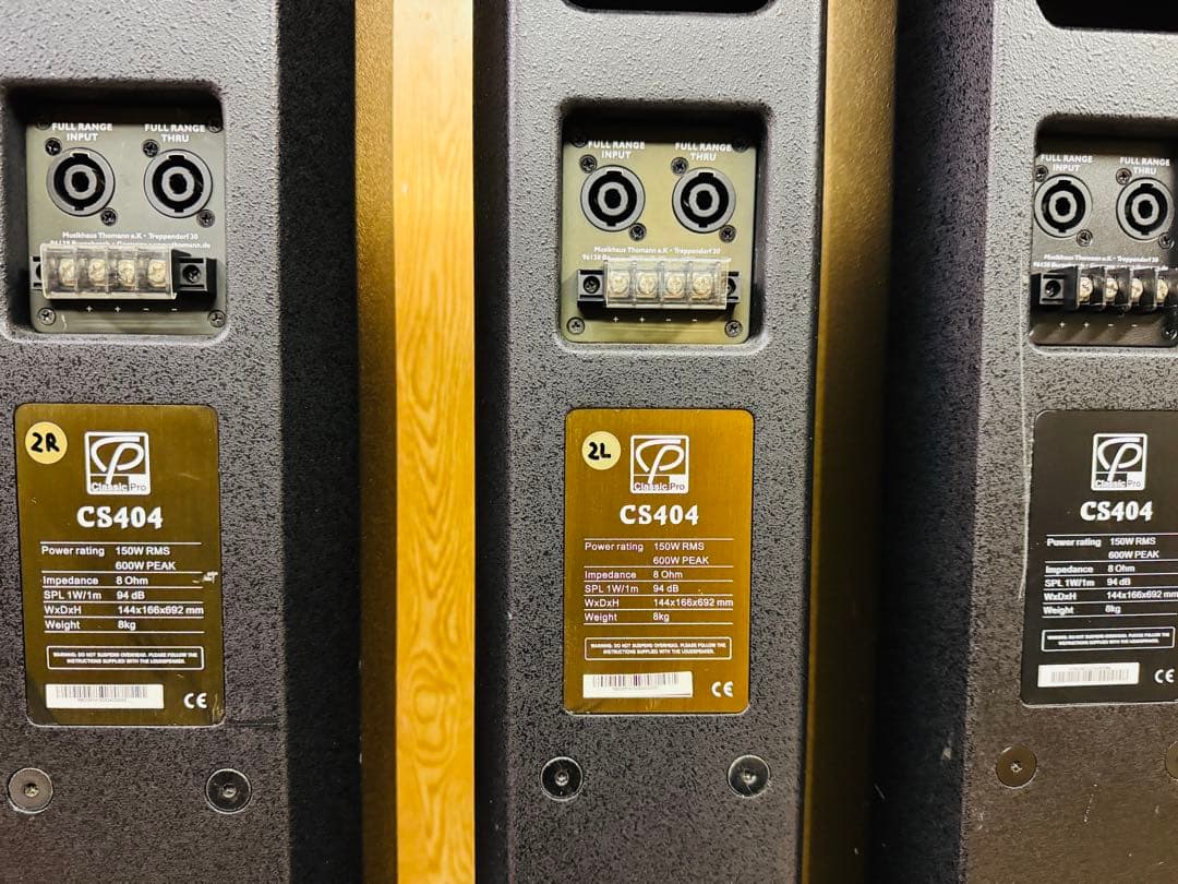 CLASSIC PRO PAスピーカー CS404 ペア クラシックプロ 4本