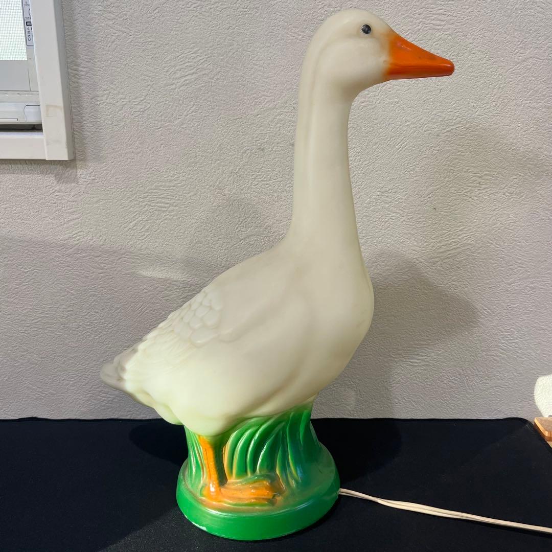 【入手困難】アンティーク アヒルライト スワングース テーブルランプ 昭和レトロ