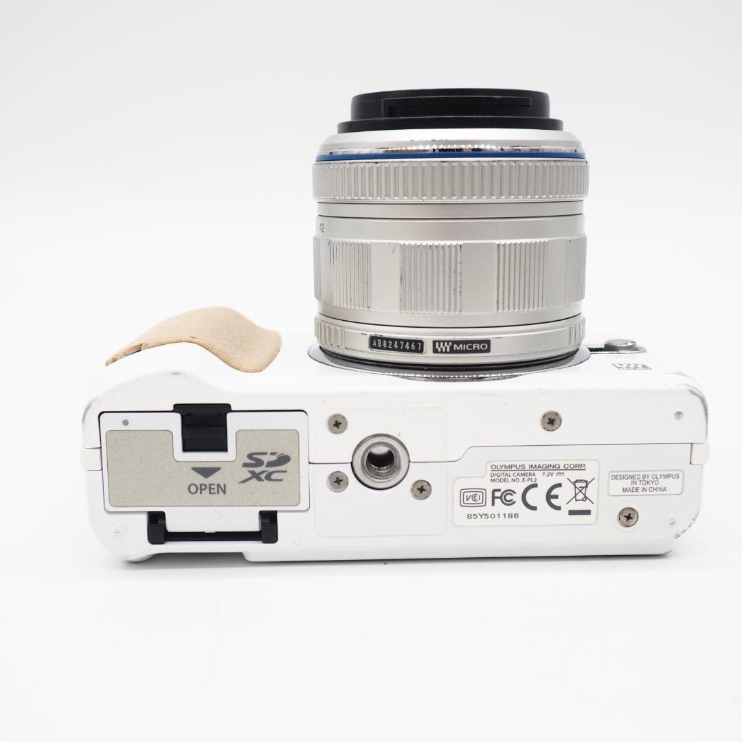 OLYMPUS ミラーレス一眼 PEN E-PL2 ホワイト