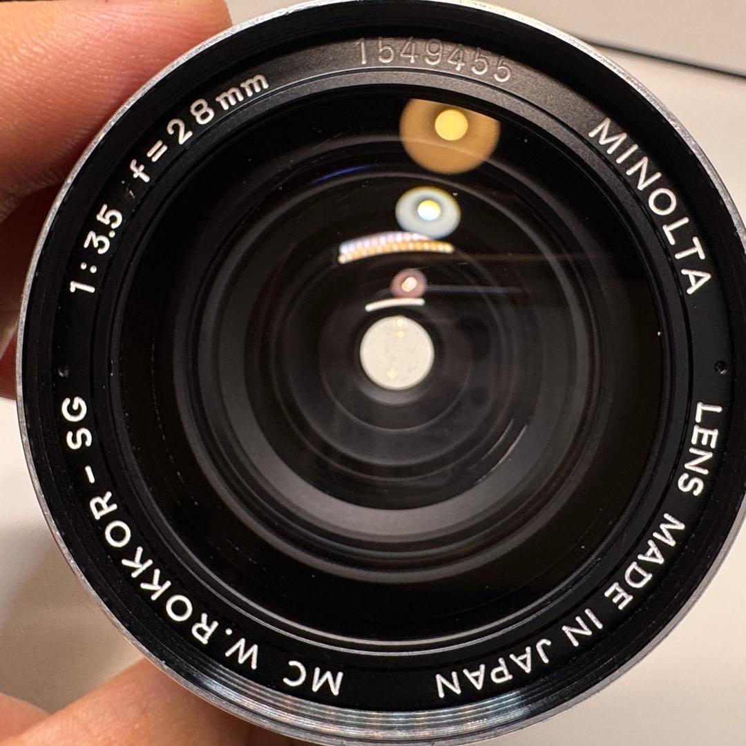 Minolta SR 505 一眼レフカメラ 電池＆レンズセット