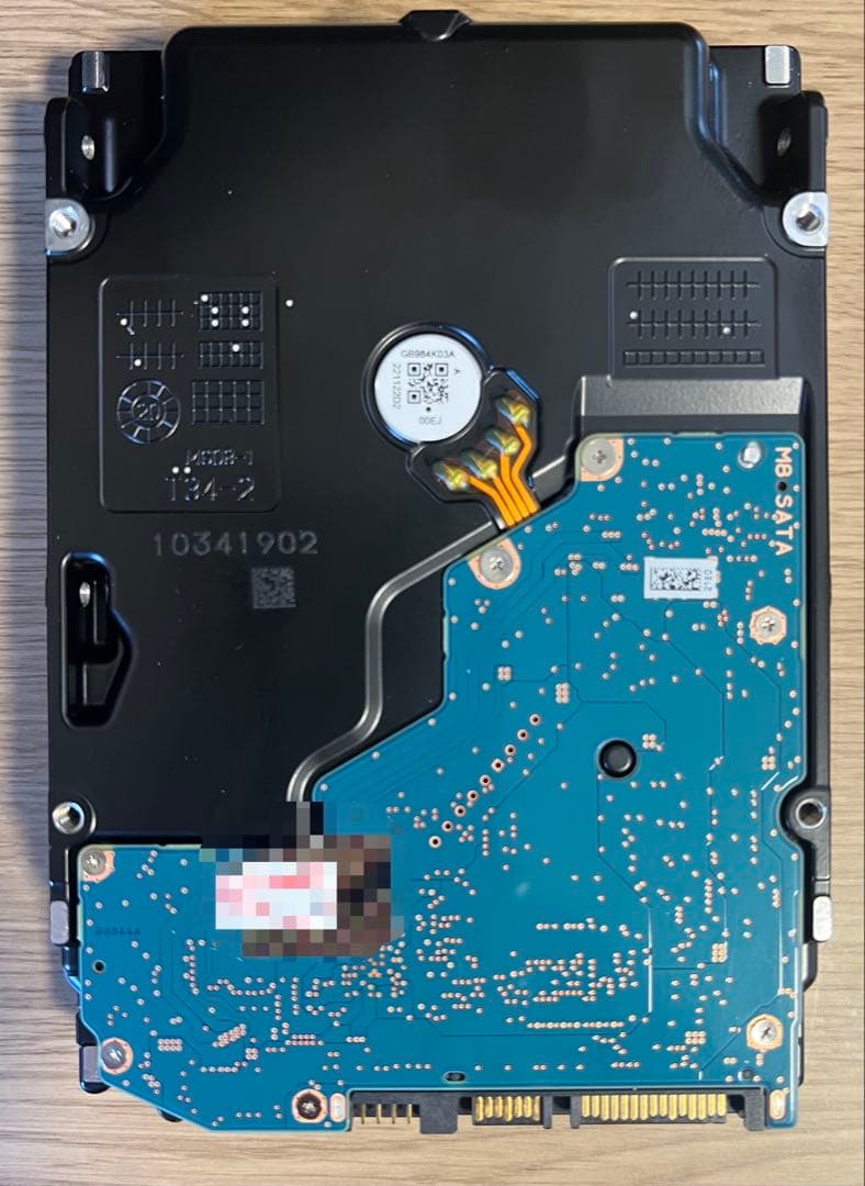 [ジャスミン0通電時間] 東芝 16TB MG08ACA16TE