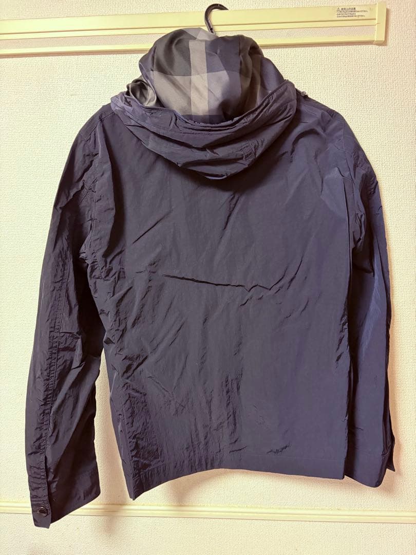 【極品】ブラックレーベルクレストブリッジ　マウンテンパーカー　ネイビー　L