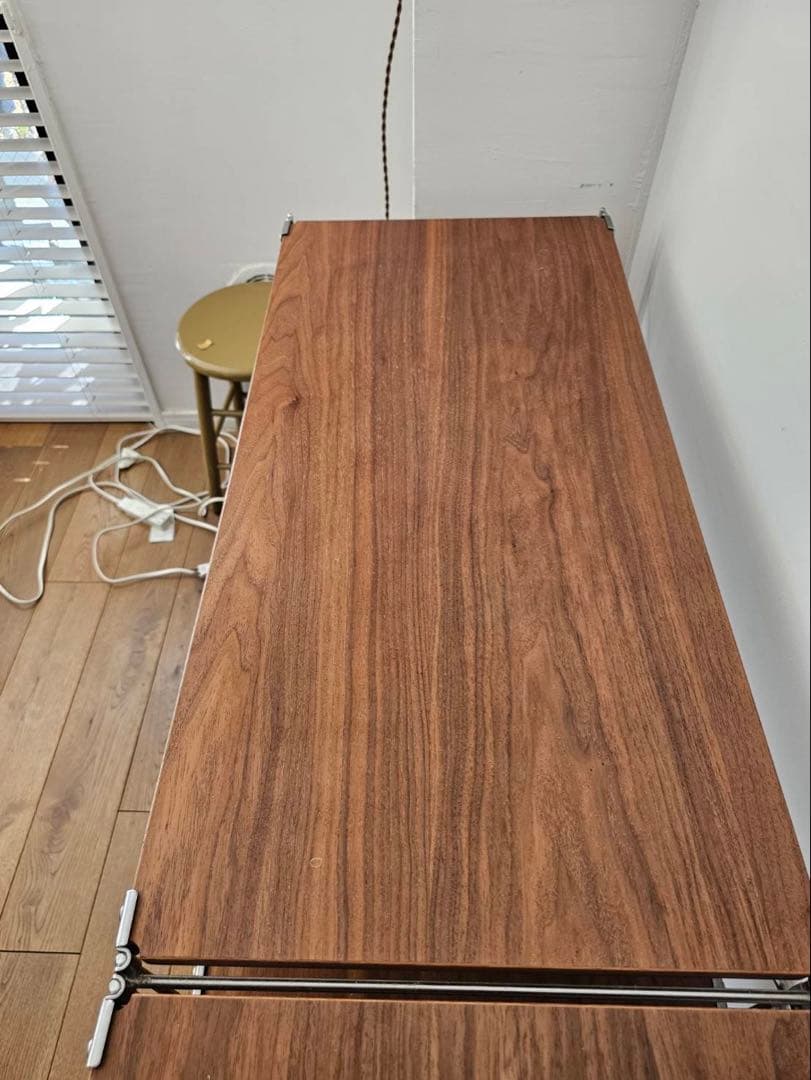 無印良品　ステンレスユニットシェルフ　幅86センチ